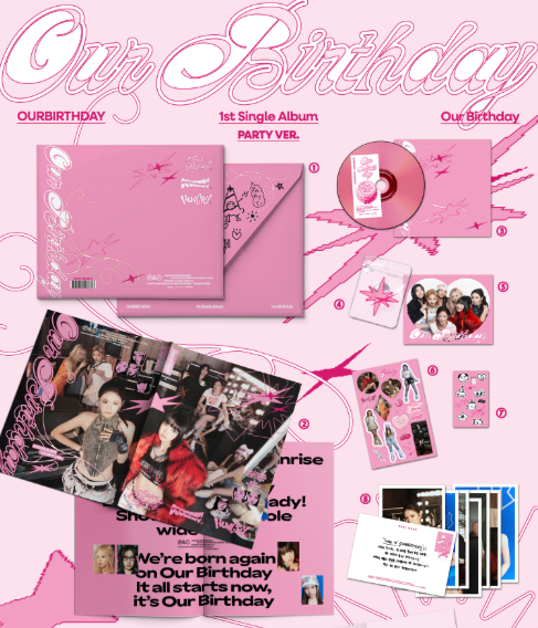 OURBIRTHDAY 1st Single Album Our Birthday