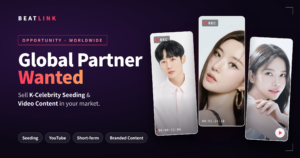 GLOBAL SALES PARTNER WANTED | K-CELEBRITY SEEDING & VIDEO CONTENT